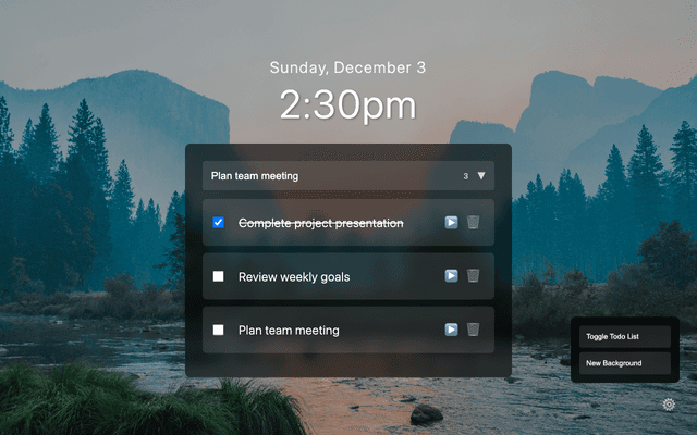 Accountability Extension screenshot 2