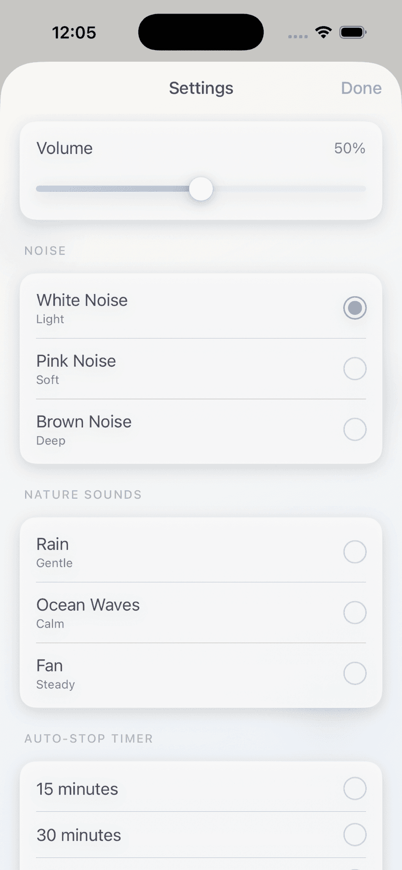 White Noise for Travel screenshot 3